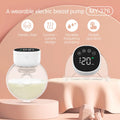 photo showing the unique feature of the hands free breast pump