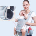 6 in 1 Breathable Multifunction Ergo 360 Baby Carrier for Newborn to Toddler - Cute Cubs