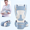 6 in 1 Breathable Multifunction Ergo 360 Baby Carrier for Newborn to Toddler - Cute Cubs