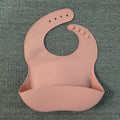 colour pink of the silicone bibs