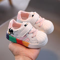 Mickey Magic: Trendy Sneakers for Toddlers & Babies 🌈👶👟
