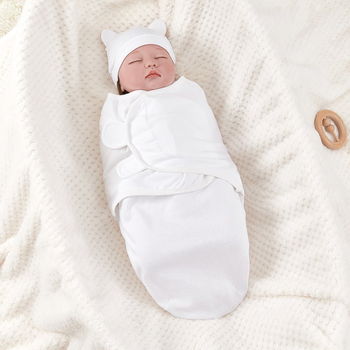 Anti-startle Swaddling Cotton Baby Sleeping Bag - Cute Cubs