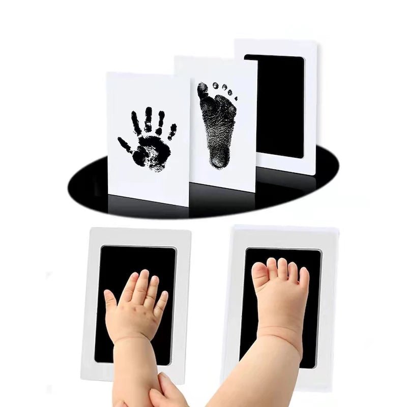 Baby's First Handprint & Footprint Memory Kit 👶✨ - Inkless Touch for Precious Moments ✨🎁 - Cute Cubs