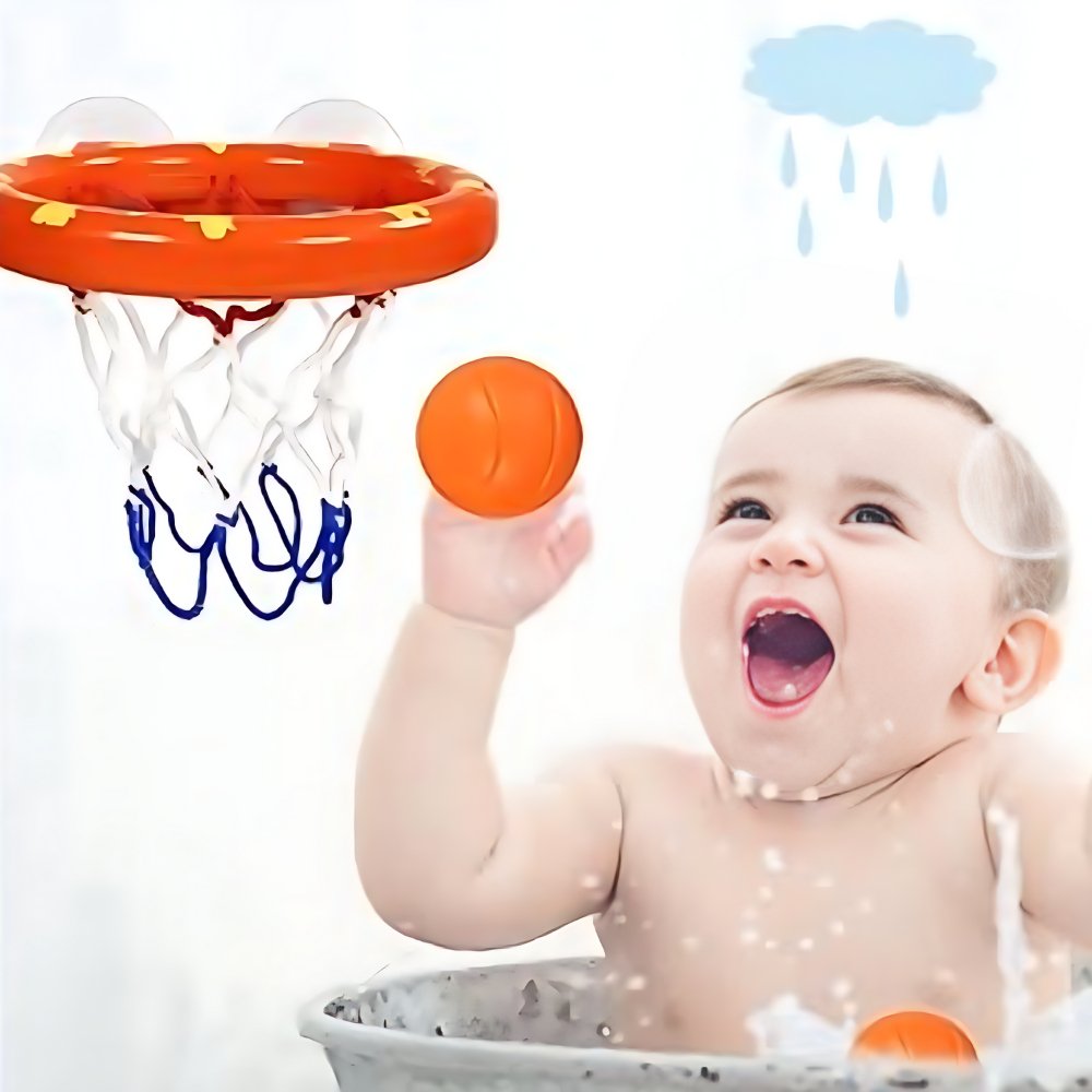 Bathroom Basketball Shooting Toy - Cute Cubs