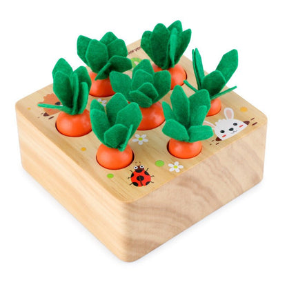 Carrot Harvest Educational Toy - Cute Cubs